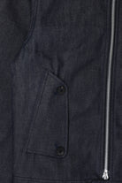 Document - Denim Harrington Jacket - Indigo - Canoe Club