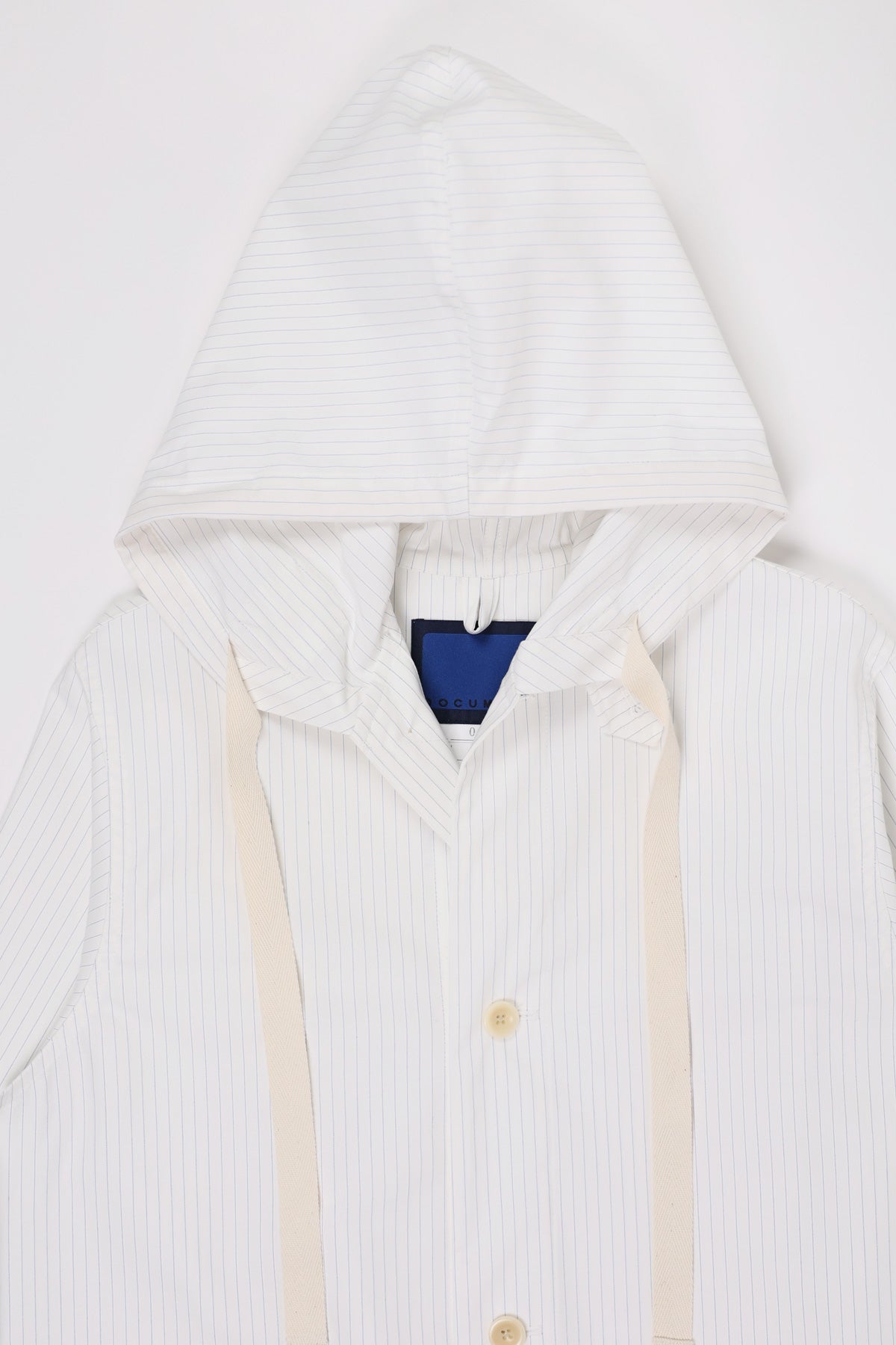 Document - Hooded Field Jacket - White - Canoe Club