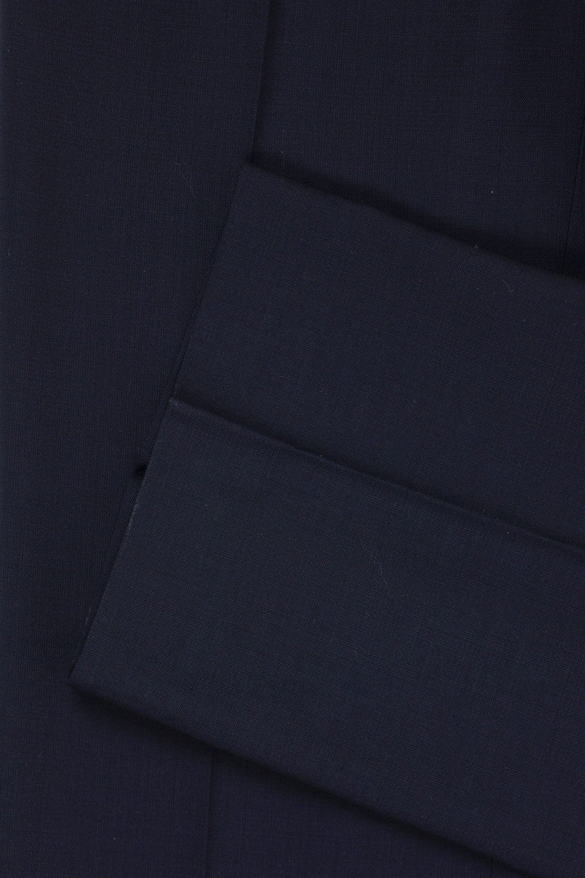 Document - Hopsack Wide & Easy Trousers - Navy - Canoe Club