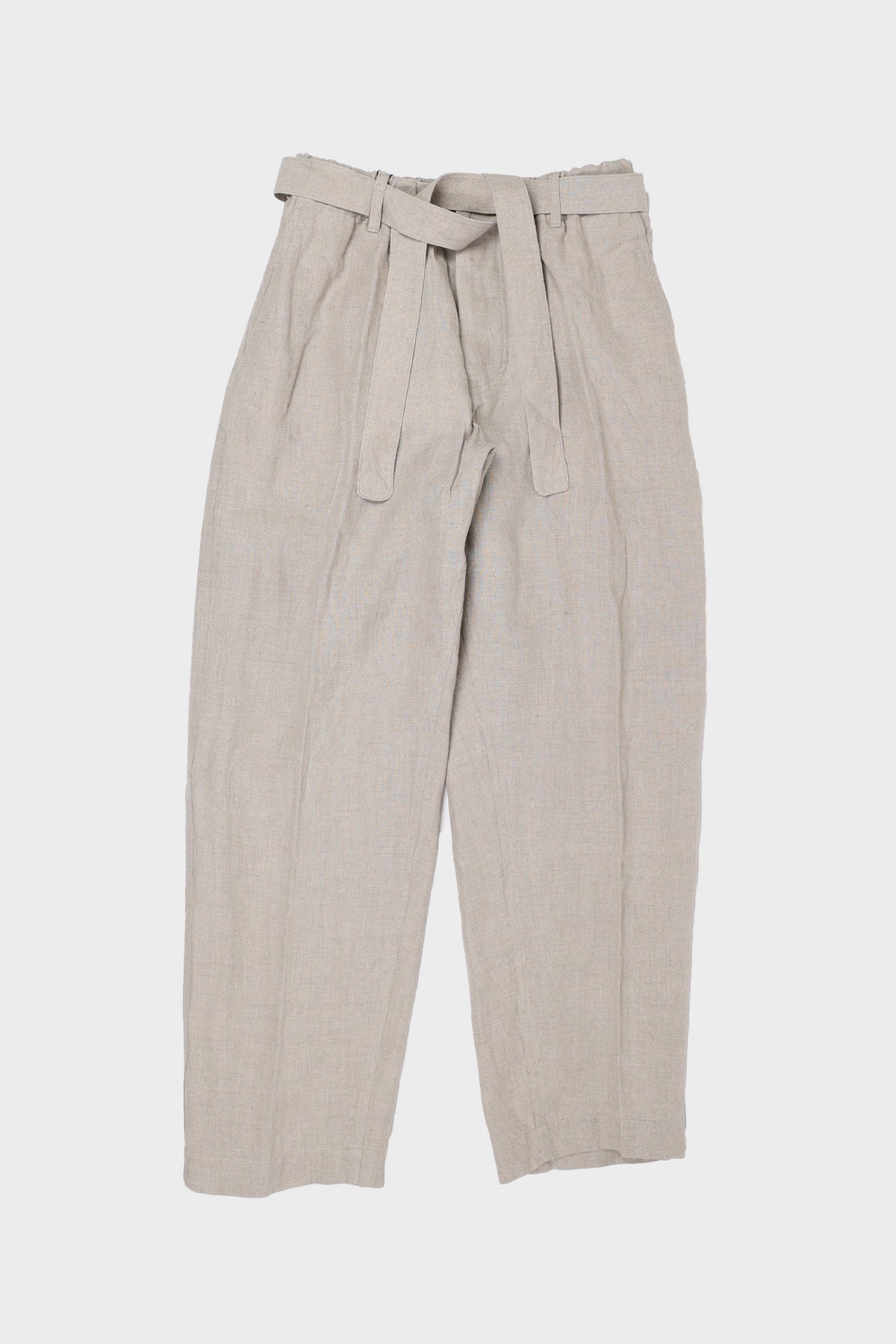 Document - Irish Linen Relaxed Pants - Beige - Canoe Club
