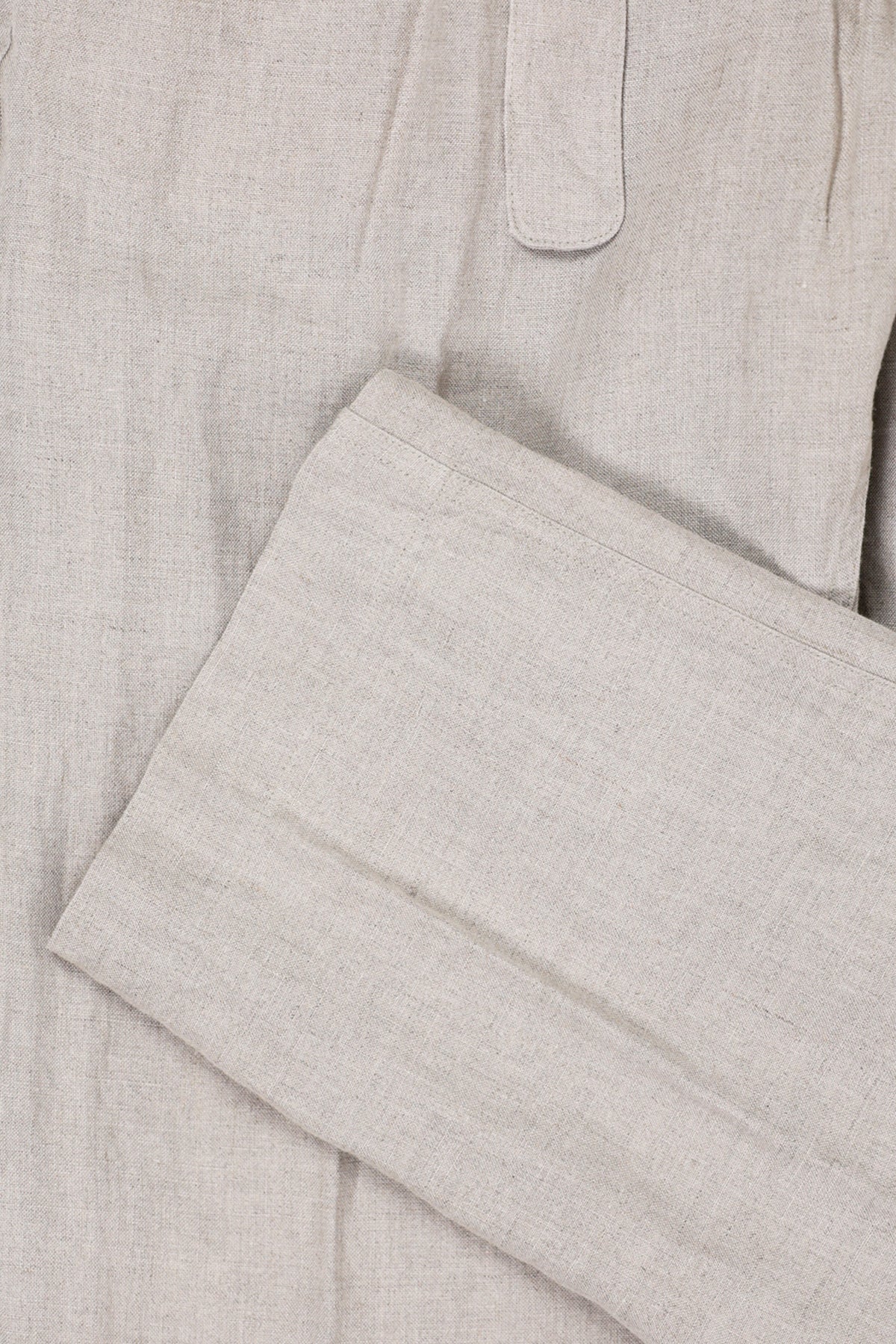 Document - Irish Linen Relaxed Pants - Beige - Canoe Club
