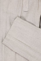 Document - Irish Linen Relaxed Pants - Beige - Canoe Club