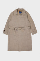 Document - Lightweight Wool Balmacaan - Beige - Canoe Club