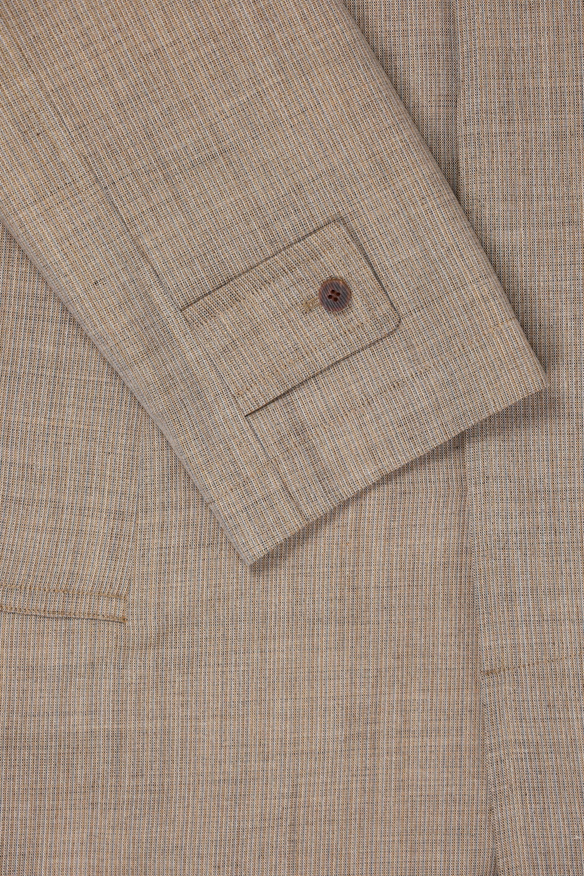 Document - Lightweight Wool Balmacaan - Beige - Canoe Club