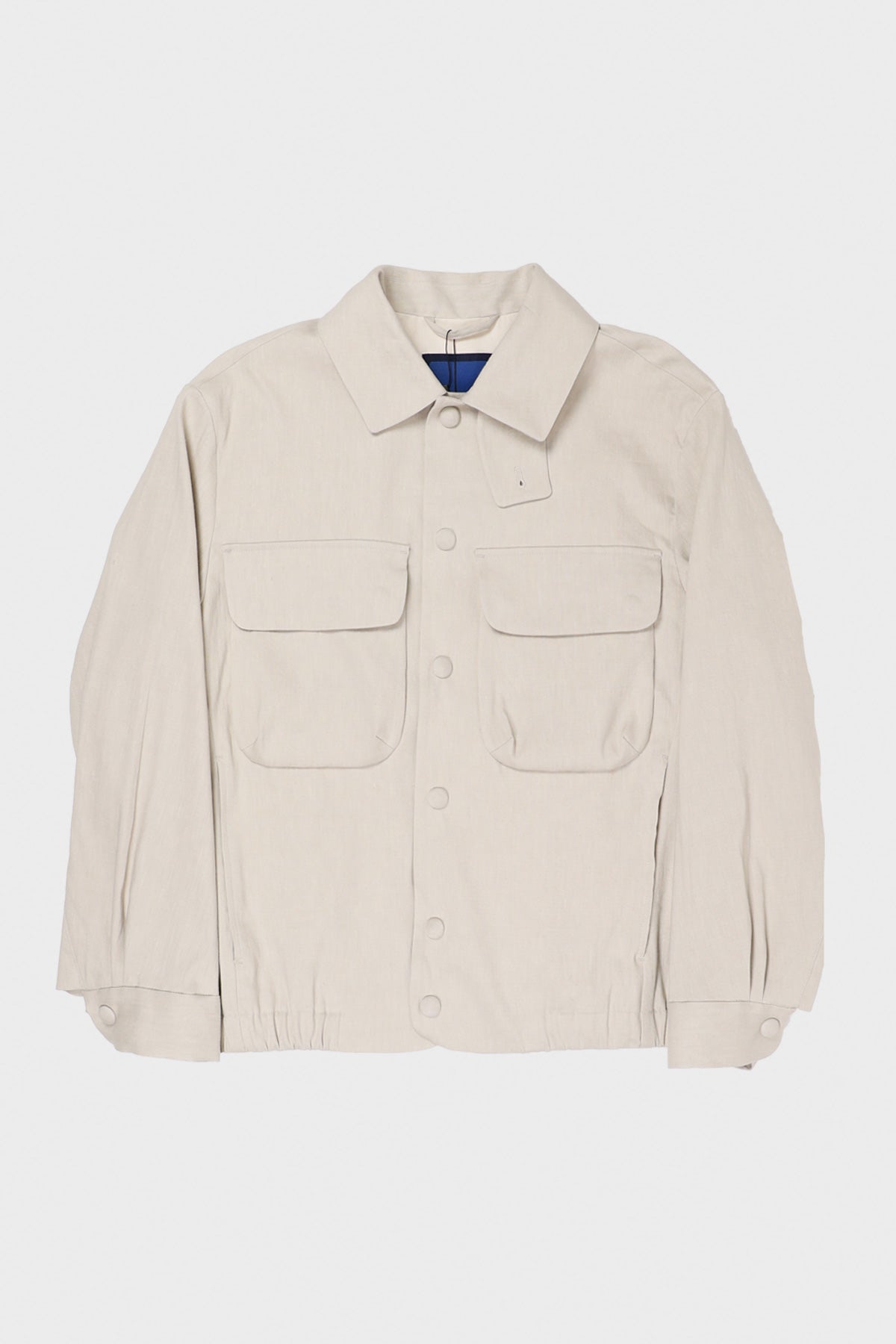 Document - Linen CPO Jacket - Beige - Canoe Club