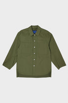 Document - Paper Shirting Jacket - Khaki - Canoe Club
