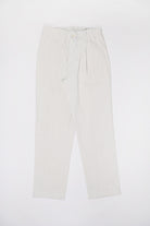 Document - Tucked Easy Pants - Light Grey - Canoe Club
