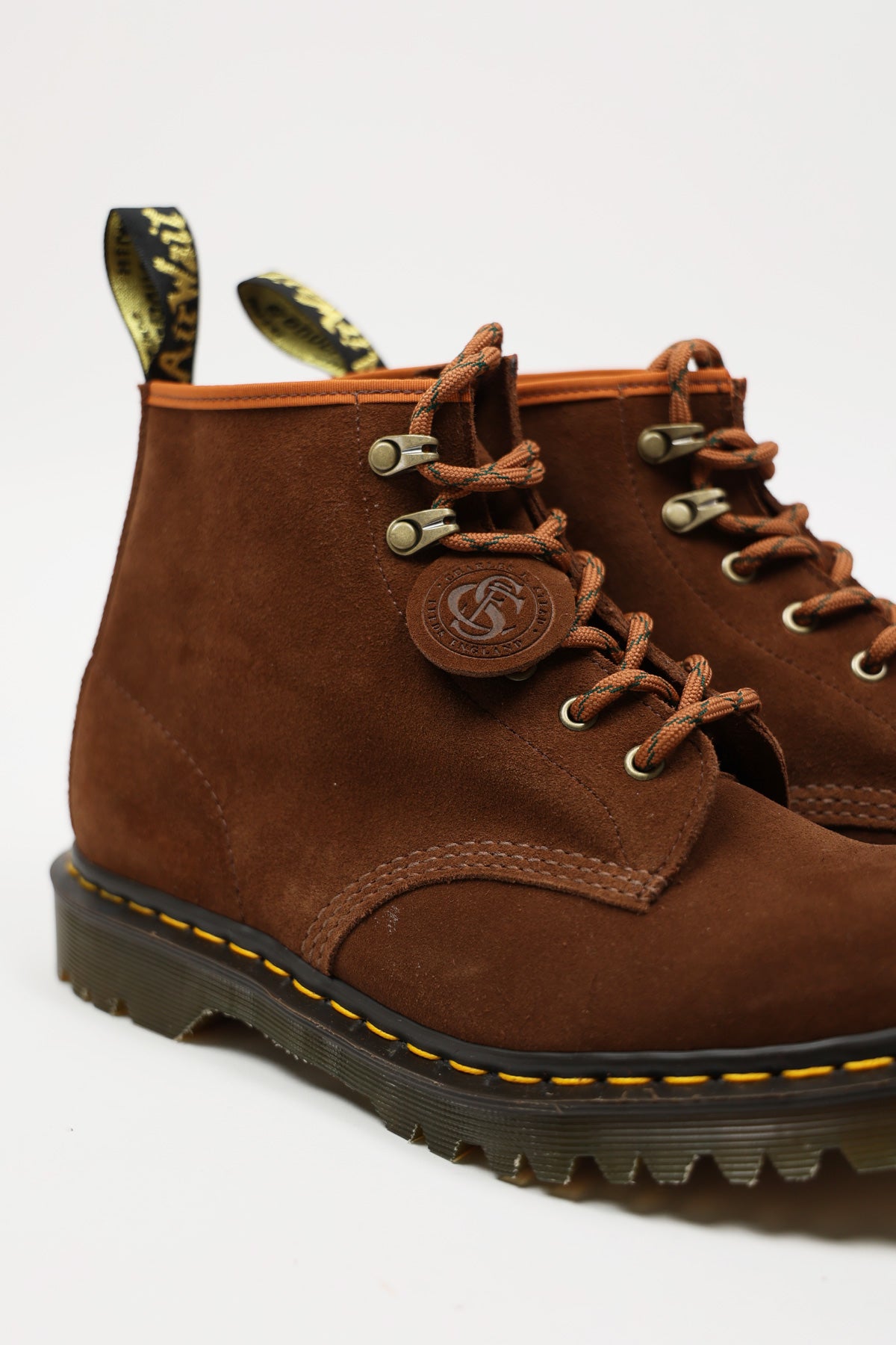Dr. Martens - 101 Boot - Tan Repello Calf Suede - Canoe Club