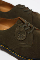 Dr. Martens - 1461 Shoe - Forest Green Buck Suede - Canoe Club