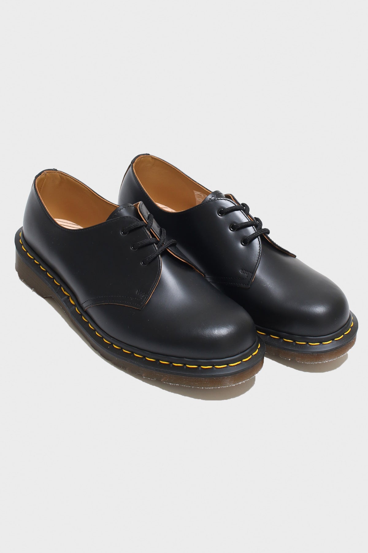 Dr. Martens - 1461 Shoe - Made in England- Black Quilon - Canoe Club