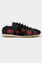 Marni - Big Foot Flat - Black/Lipstick - Canoe Club