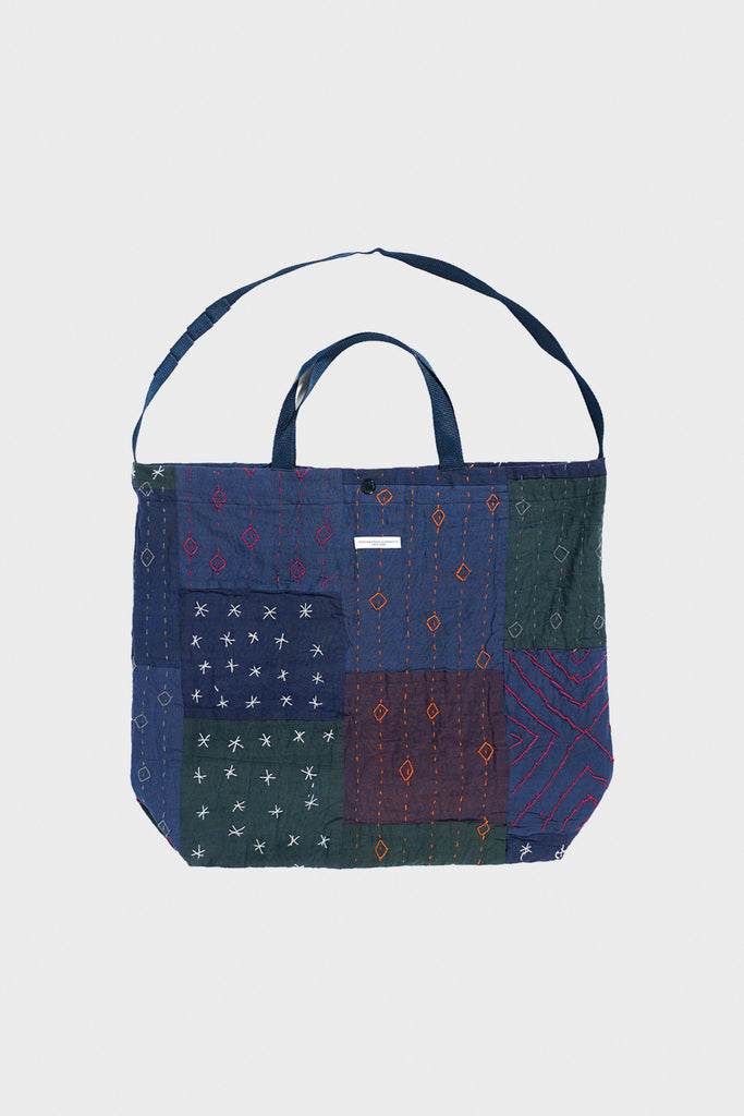 Engineered Garments - Carry All Tote - Navy Square Handstitch - Canoe Club