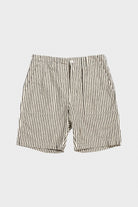 Engineered Garments - Fatigue Short - Natural/Black LC Stripe - Canoe Club