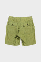 Engineered Garments - Fatigue Short - Olive Cotton Sheeting - Canoe Club