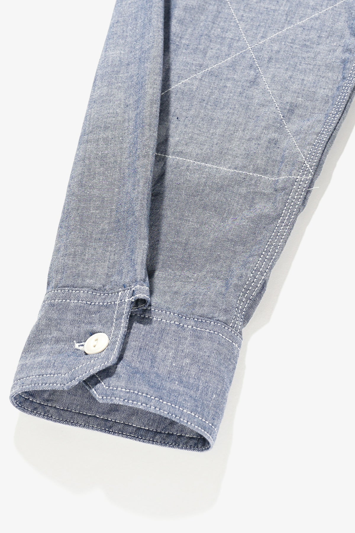 Engineered Garments - Work Shirt - Lt Blue Cotton Chambray - Canoe Club