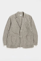 Engineered Garments - Bedford Jacket - Natural/Black LC Stripe - Canoe Club