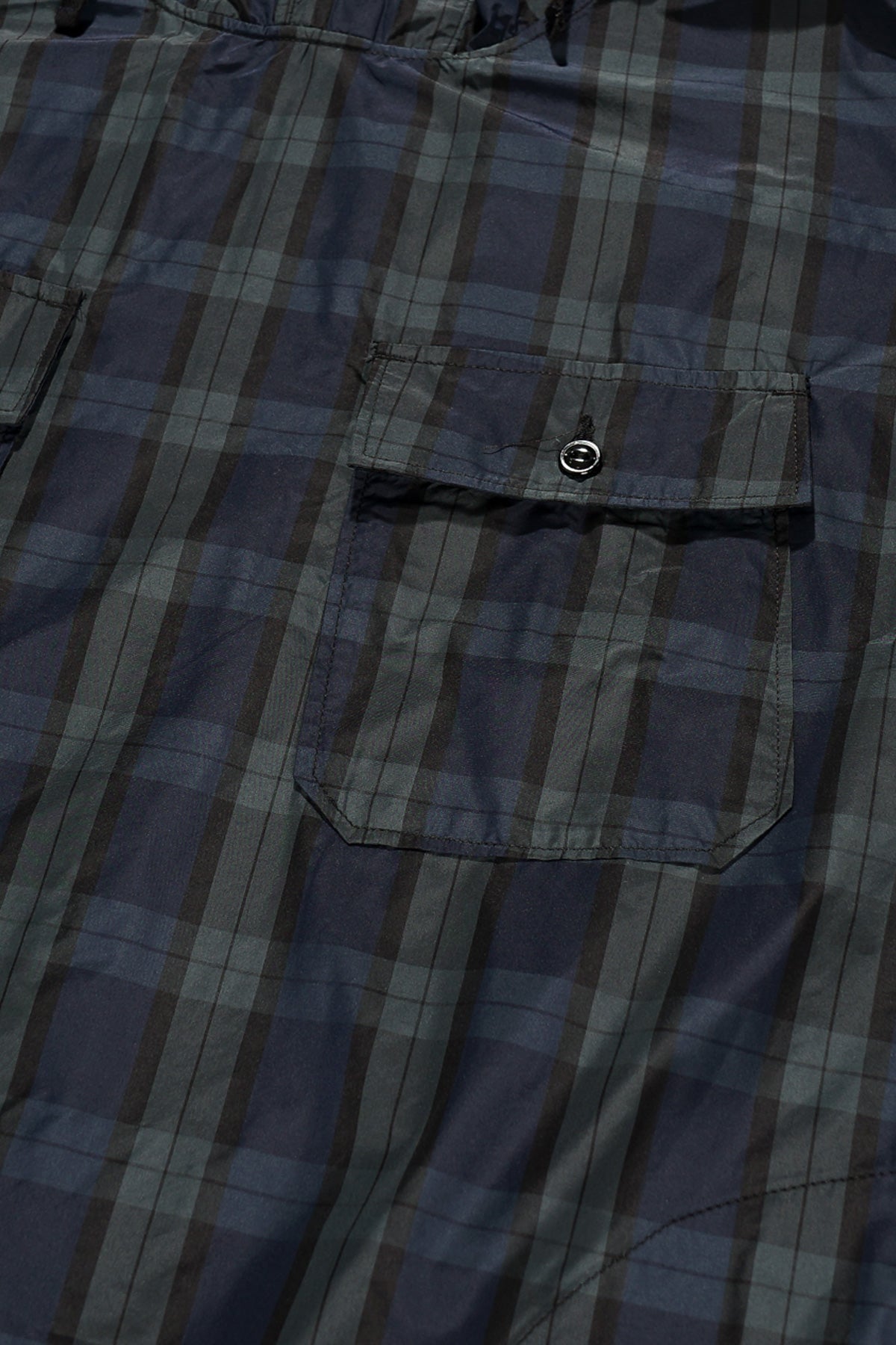 Engineered Garments - Cagoule Shirt - Blackwatch Crushed Taffeta - Canoe Club