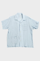 Engineered Garments - Camp Shirt - Light Blue Cotton Crepe - Canoe Club