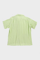Engineered Garments - Camp Shirt - Lime Cotton Crepe - Canoe Club