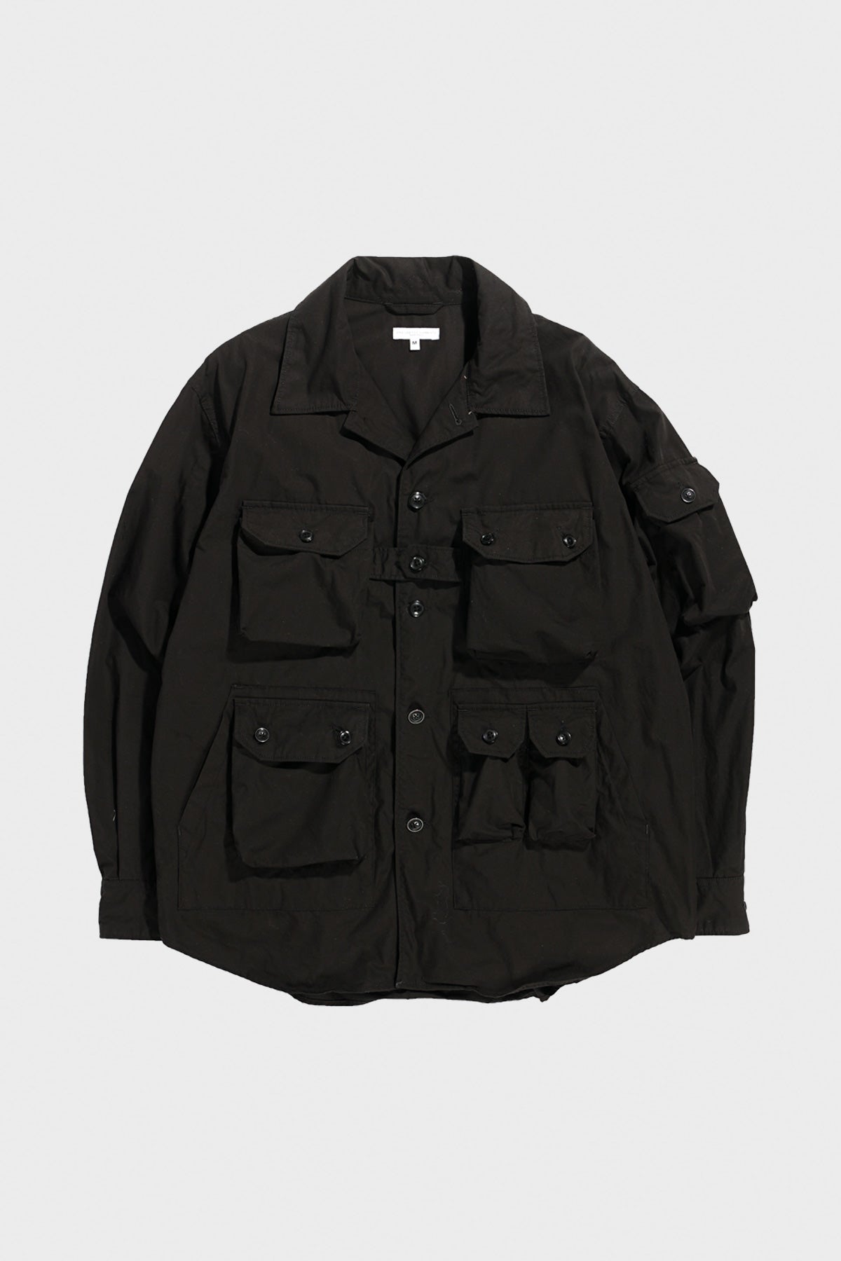 Engineered Garments - Explorer Shirt Jacket - Black Cotton Duracloth Poplin - Canoe Club
