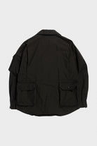Engineered Garments - Explorer Shirt Jacket - Black Cotton Duracloth Poplin - Canoe Club