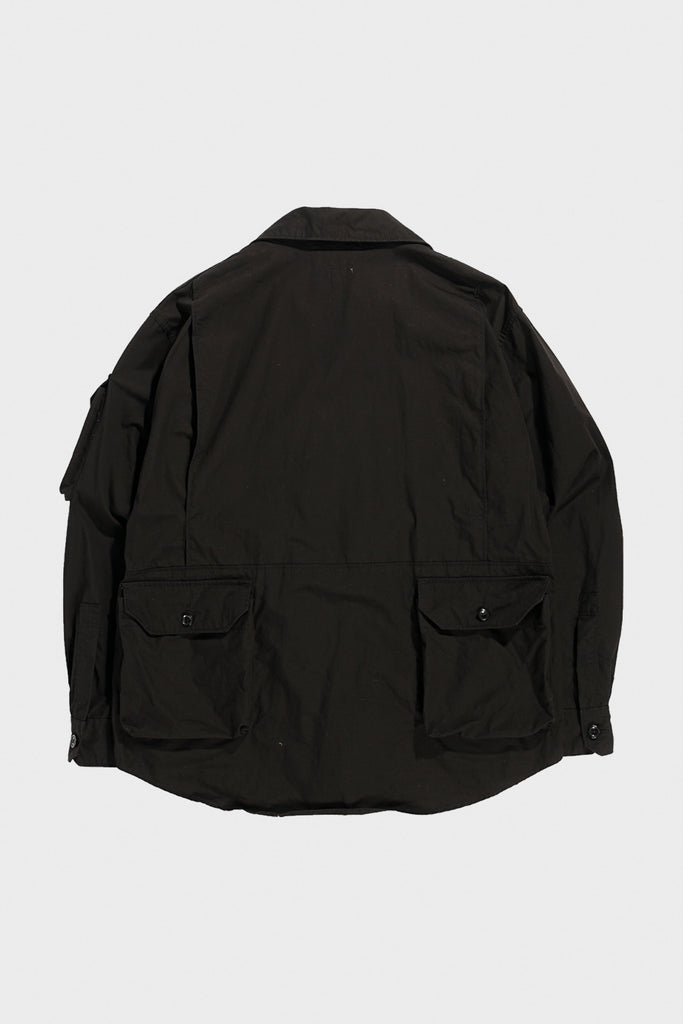 Engineered Garments - Explorer Shirt Jacket - Black Cotton Duracloth Poplin - Canoe Club