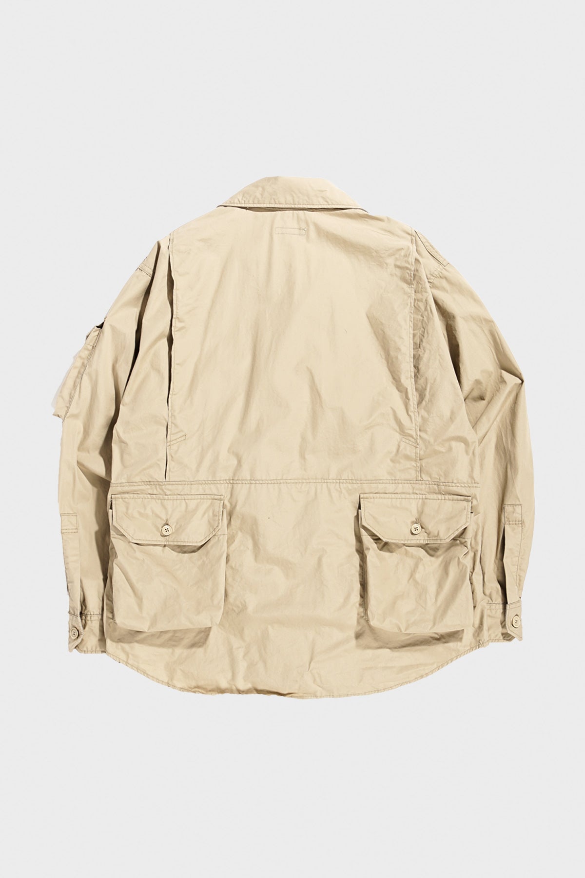 Engineered Garments - Explorer Shirt Jacket - Khaki Cotton Duracloth Poplin - Canoe Club