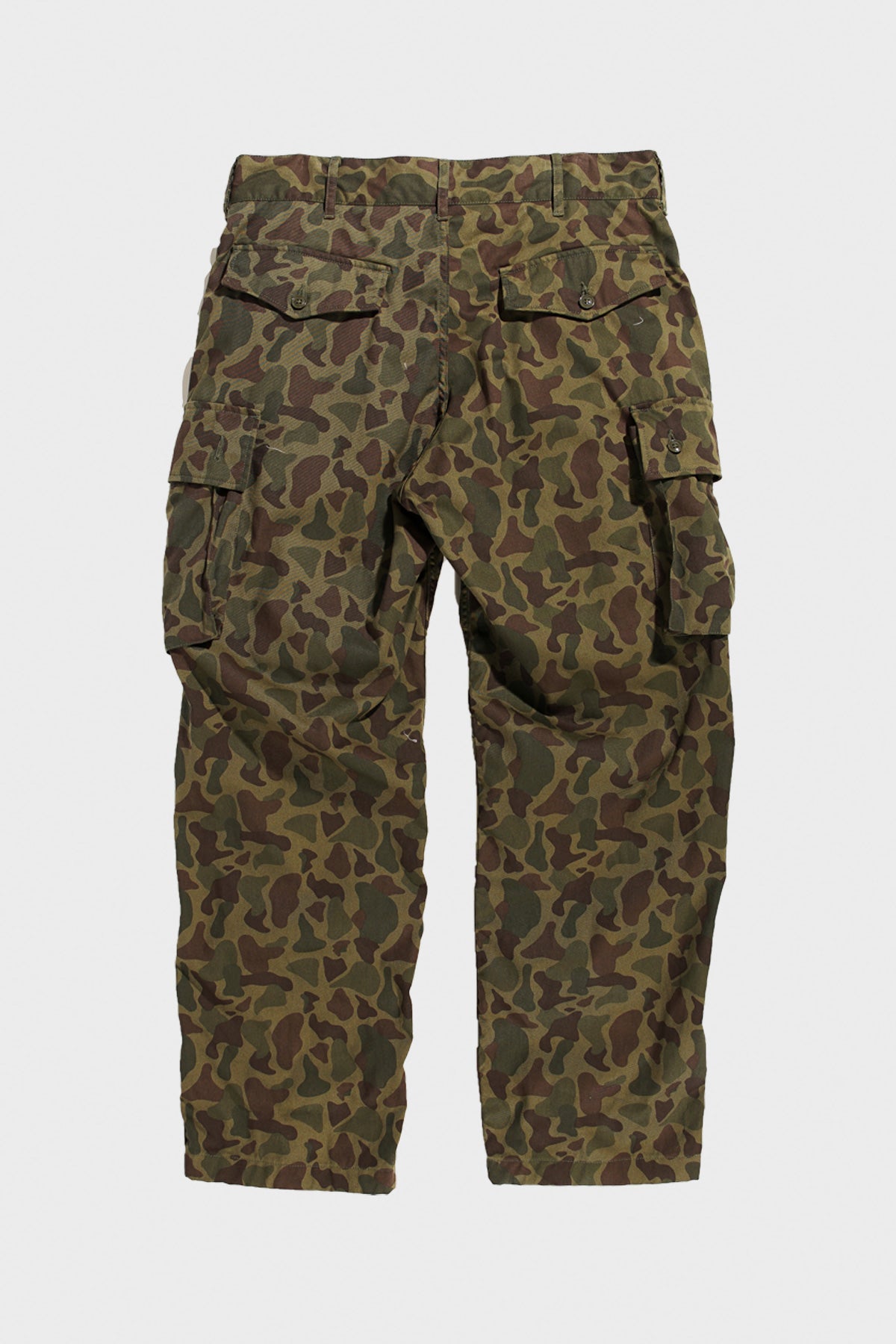 Engineered Garments - FA Pant - Olive Camo 6.5oz Flat Twill - Canoe Club