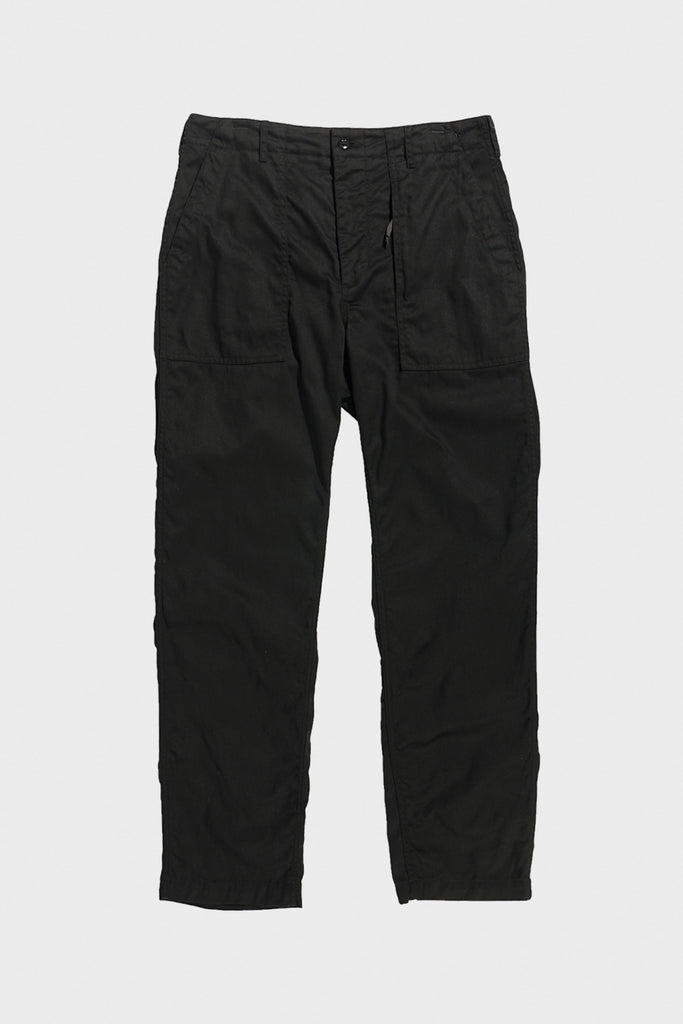 Engineered Garments - Fatigue Pant - Black 6.5oz Flat Twill - Canoe Club