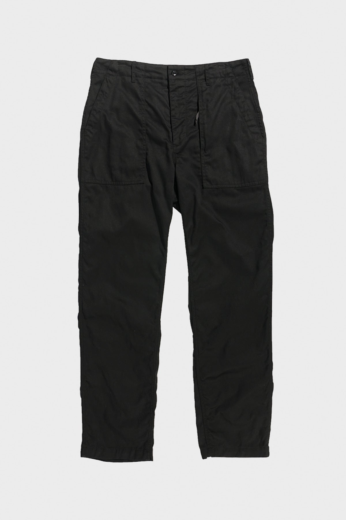 Engineered Garments Fatigue Pant | Black 6.5oz Flat Twill | Canoe Club
