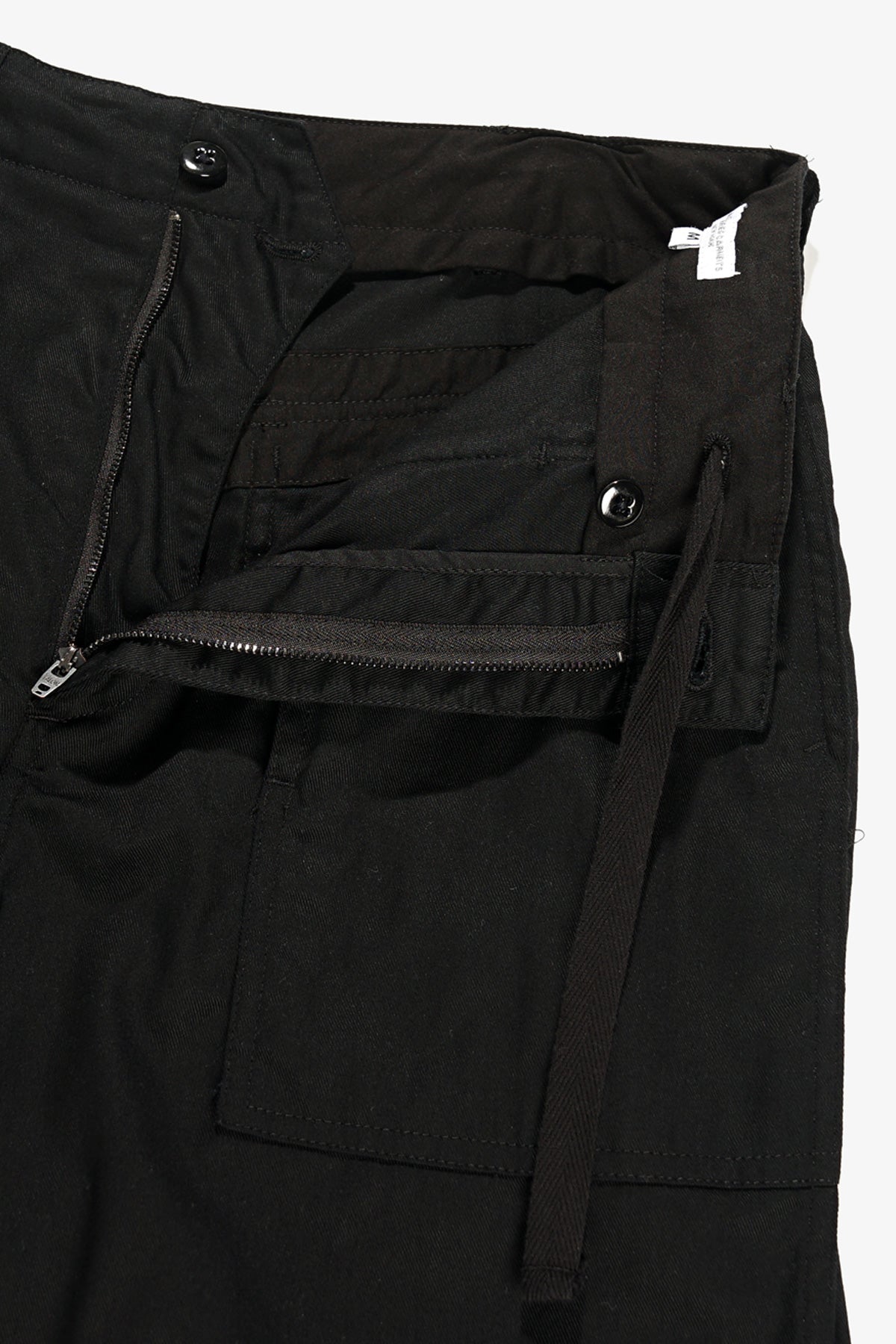 Engineered Garments - Fatigue Pant - Black 6.5oz Flat Twill - Canoe Club