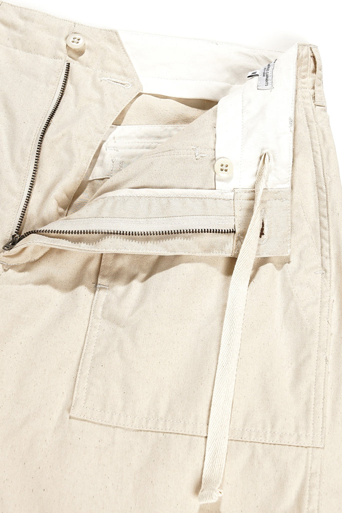 Engineered Garments - Fatigue Pant - Natural 6.5oz Flat Twill - Canoe Club