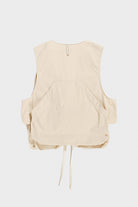 Engineered Garments - Fowl Vest - Natural 6.5oz Flat Twill - Canoe Club