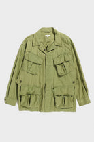Engineered Garments - Jungle Fatigue Jacket - Olive Cotton Sheeting - Canoe Club