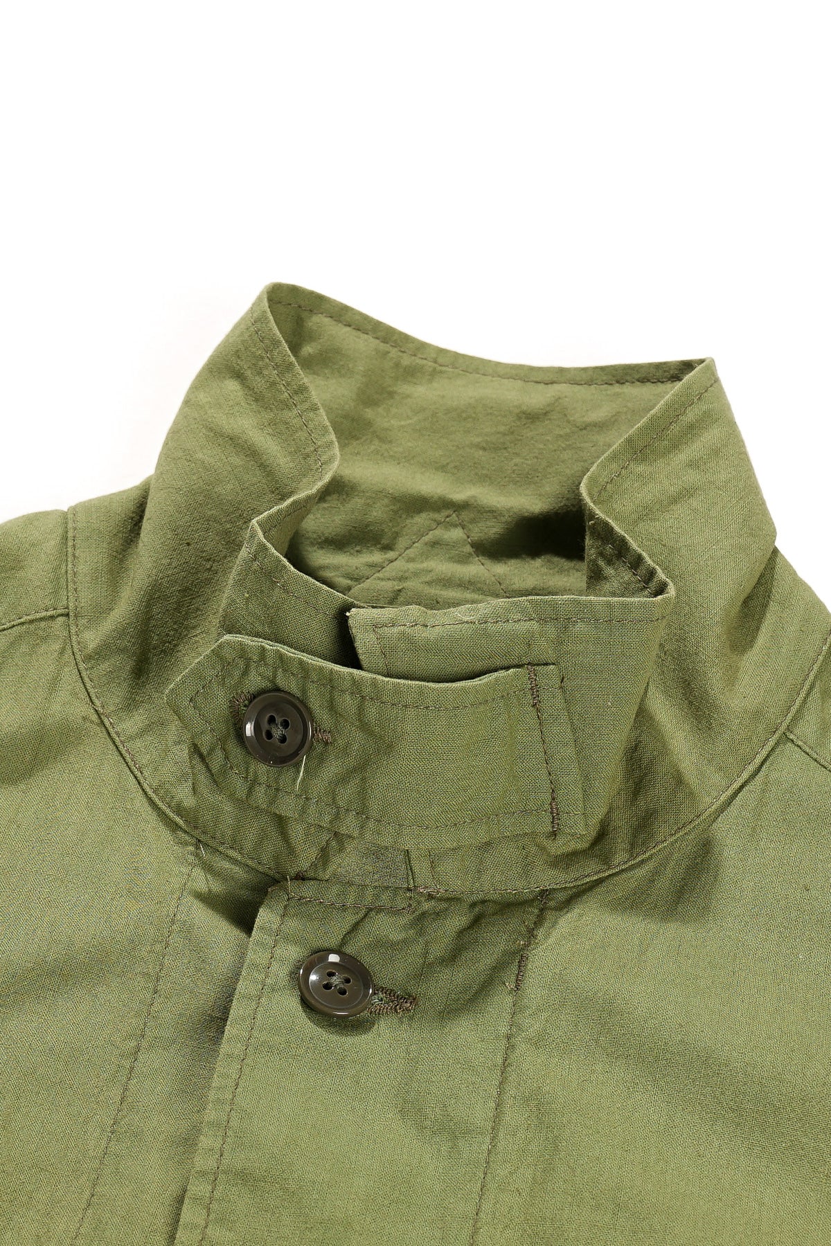 Jungle Fatigue Jacket   Olive Cotton Sheeting