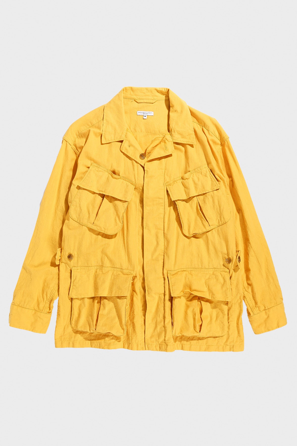 Engineered Garments - Jungle Fatigue Jacket - Yellow Cotton Sheeting - Canoe Club