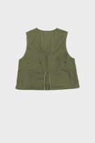 Engineered Garments - Liner Vest - Olive Cotton Ripstop - Canoe Club