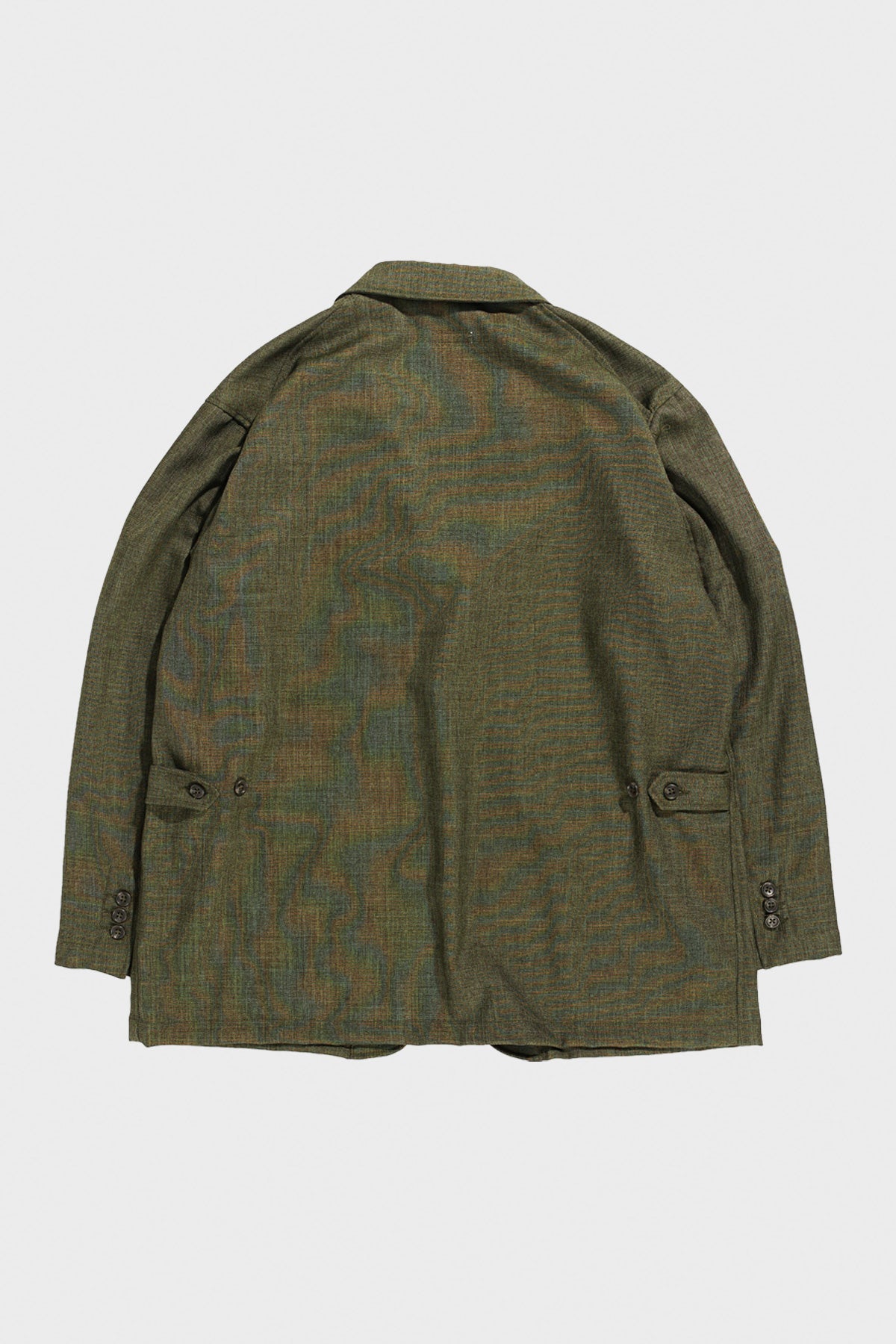Engineered Garments - Loiter Jacket - Olive Polyester Sharkskin - Canoe Club