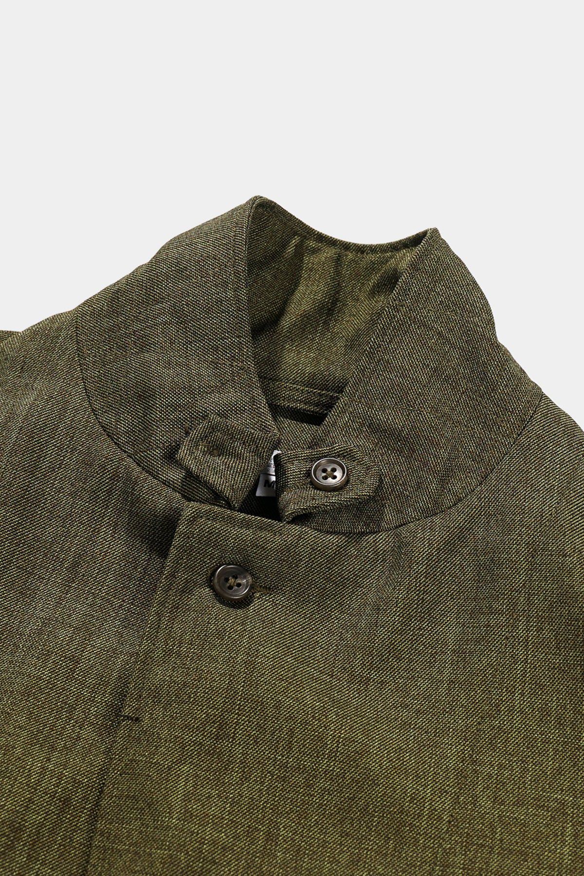 Loiter Jacket - Olive Polyester Sharkskin