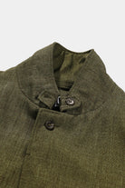 Engineered Garments - Loiter Jacket - Olive Polyester Sharkskin - Canoe Club