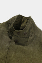 Engineered Garments - Loiter Jacket - Olive Polyester Sharkskin - Canoe Club
