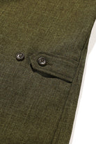 Engineered Garments - Loiter Jacket - Olive Polyester Sharkskin - Canoe Club