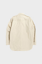 Engineered Garments - Work Shirt - Beige Superfine Poplin - Canoe Club