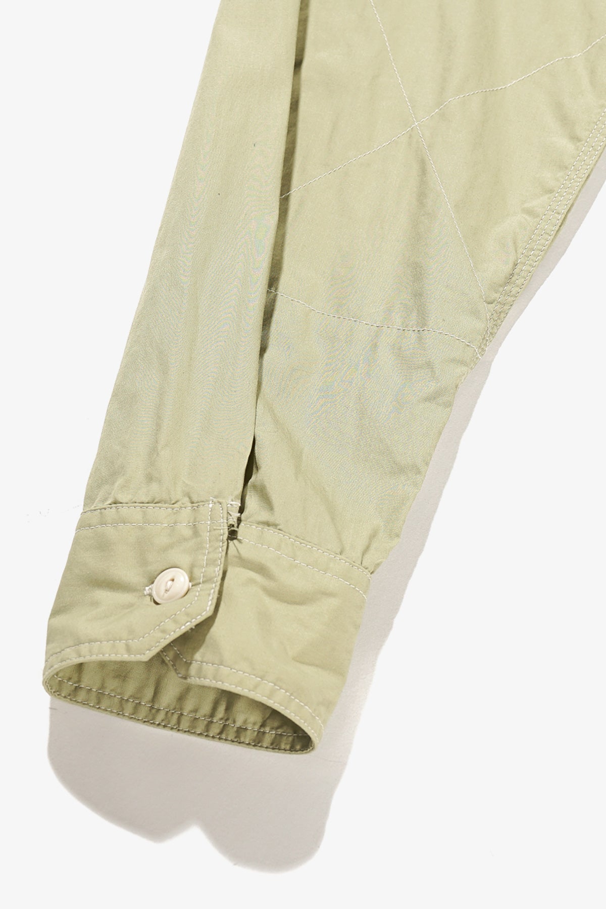 Engineered Garments - Work Shirt - Lime Superfine Poplin - Canoe Club