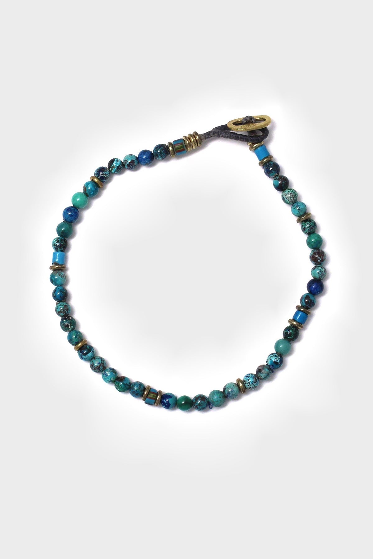 Mikia - Small Chrysocolla Bracelet - Canoe Club