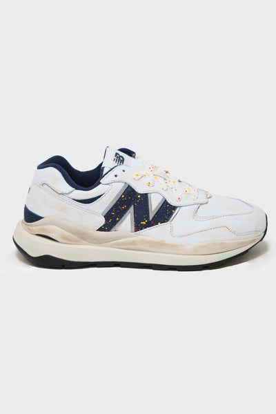 New Balance 57/40 Blue and Cream Sneakers - Mens 10 New Balance 57/40 Peacoat Sand for Sale | Authenticity  main image 3