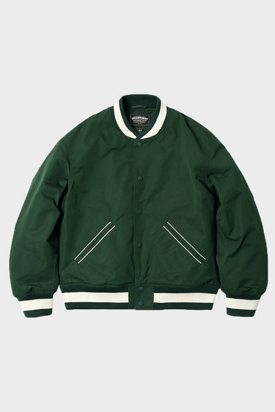 Frizmworks Calvary Twill Varsity Jacket, Forest Green