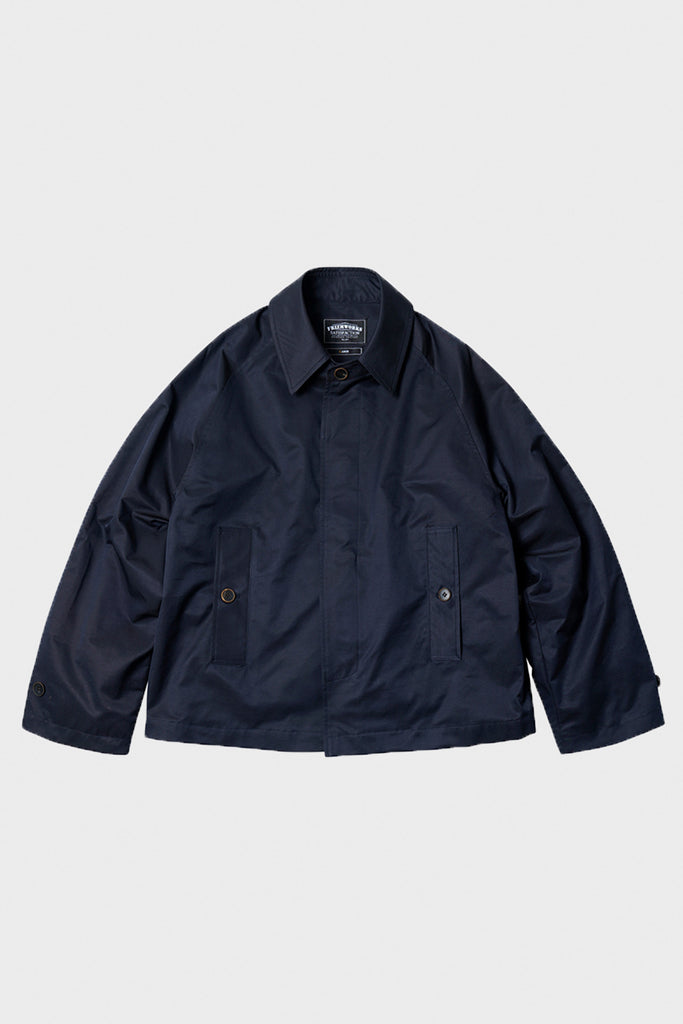 FrizmWORKS - Solar Twill Balmacaan Half Jacket - Navy - Canoe Club