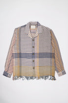 Harago - Antique Merino Wool Fringe Jacket - Mutli - Canoe Club