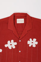 Harago - Cloud Applique Shirt - Red - Canoe Club